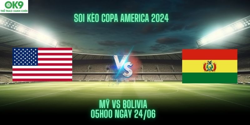 Mỹ vs Bolivia